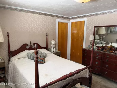 Bedroom - 710 Maple St, Old Forge, PA 18518 photo 1 of 7