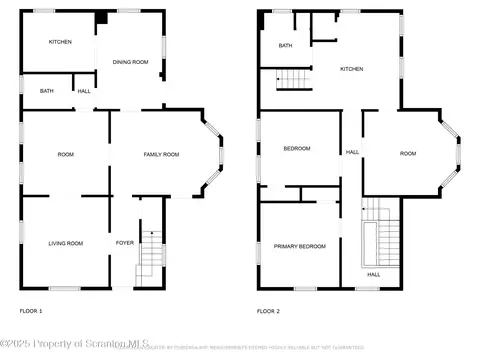 Floorplan - 314 E Drinker St, Dunmore, PA 18512 photo 1 of 1