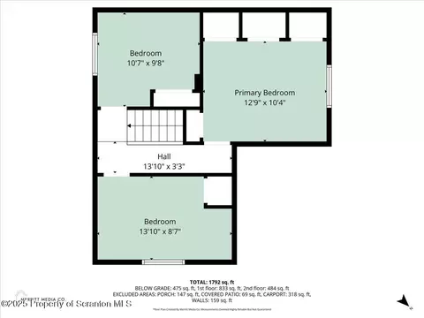 Floorplan - 701 E Scott St, Olyphant, PA 18447 photo 2 of 3