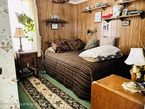 Bedroom - 138 E Grace St, Old Forge, PA 18518 photo 2 of 3