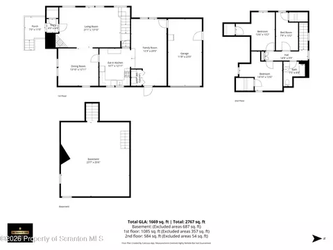 Floorplan - 109 Ackerly Rd, Clarks Summit, PA 18411 photo 4 of 4