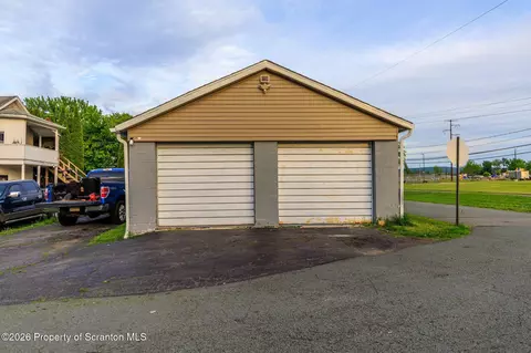 Exterior - 100 Rose Ln, Old Forge, PA 18518 photo 11 of 12