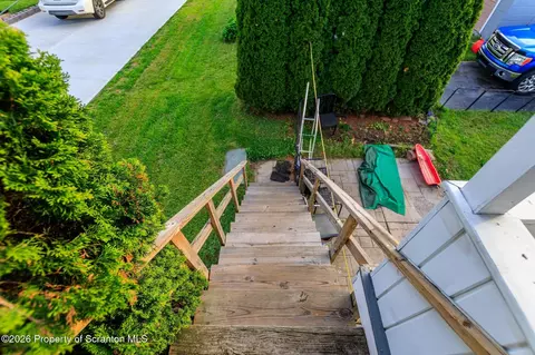 Exterior - 100 Rose Ln, Old Forge, PA 18518 photo 8 of 12