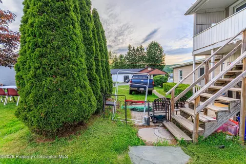 Exterior - 100 Rose Ln, Old Forge, PA 18518 photo 5 of 12