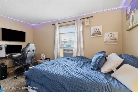 Bedroom - 201 Moosic Rd, Old Forge, PA 18518 photo 6 of 6