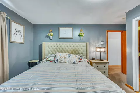 Bedroom - 1213 Mowry St, Old Forge, PA 18518 photo 2 of 7