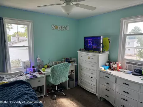 Bedroom - 311 Railroad St, Old Forge, PA 18518 photo 6 of 8
