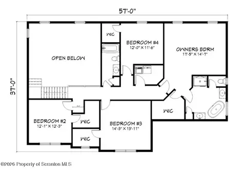 Floorplan - 22 Wright Way, Nicholson, PA 18446 photo 2 of 2