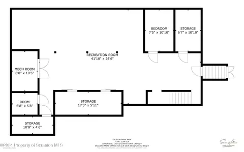 Floorplan - 8 Casey Ave, Old Forge, PA 18518 photo 1 of 4