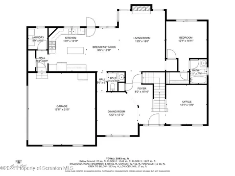 Floorplan - 111 Joyce Dr, Moosic, PA 18507 photo 3 of 4