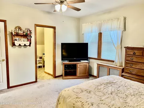 Bedroom - 153 Second St, Old Forge, PA 18518 photo 2 of 7