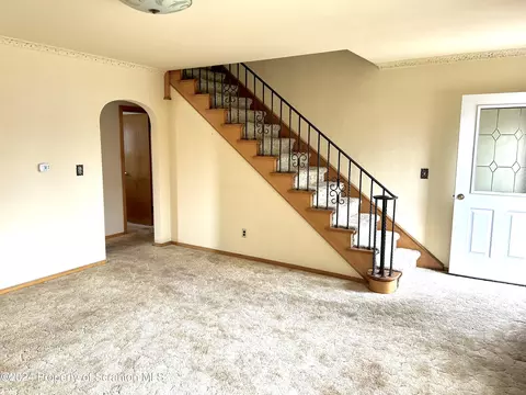 Living - 605 Clark St, Old Forge, PA 18518 photo 3 of 4