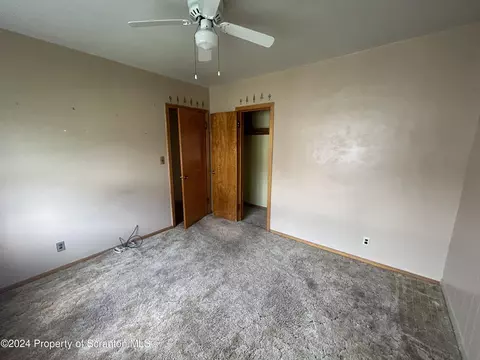 Bedroom - 605 Clark St, Old Forge, PA 18518 photo 3 of 7