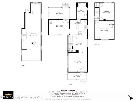 Floorplan - 810 E Scott St, Olyphant, PA 18447 photo 1 of 2
