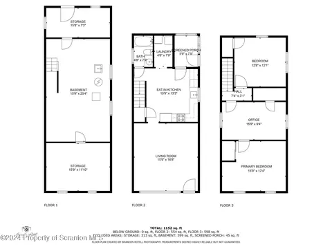 Floorplan - 519 W Grace St, Old Forge, PA 18518 photo 4 of 4