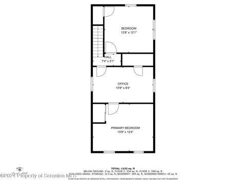 Floorplan - 519 W Grace St, Old Forge, PA 18518 photo 3 of 4