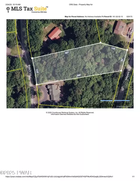 lot602 Beach Ln, Dingmans Ferry, PA 18328