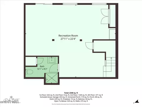 Floorplan - 2350 Eagle Path, Bushkill, PA 18324 photo 1 of 5