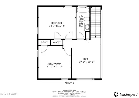Floorplan - 187 Skyview Rd, Dingmans Ferry, PA 18328 photo 4 of 4