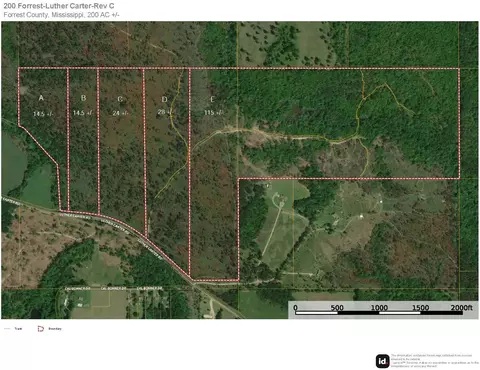 Parcel C 24 +/- Acres Luther Carter Rd., Petal, MS 39465