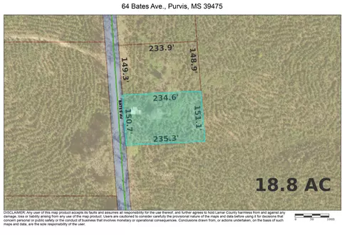 64 Bates Ave, Purvis, MS 39475 photo 25