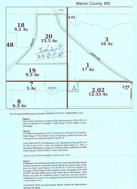 00 Edna Rd, Columbia, MS 39429