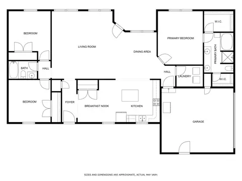 Floorplan - 16 Winding Brook Dr, Sumrall, MS 39482 photo 1 of 1