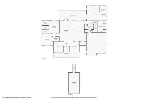 Floorplan - 2133 Salem Campground Rd, Lucedale, MS 39452 photo 1 of 1