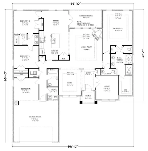 Floorplan - 23 Wabash Way, Sumrall, MS 39482 photo 1 of 1