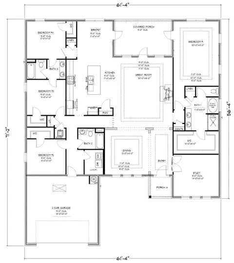 Floorplan - 26 Stonemore, Petal, MS 39465 photo 2 of 2