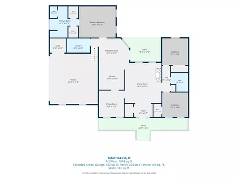 Floorplan - 103 Windridge Ln, Purvis, MS 39475 photo 1 of 1
