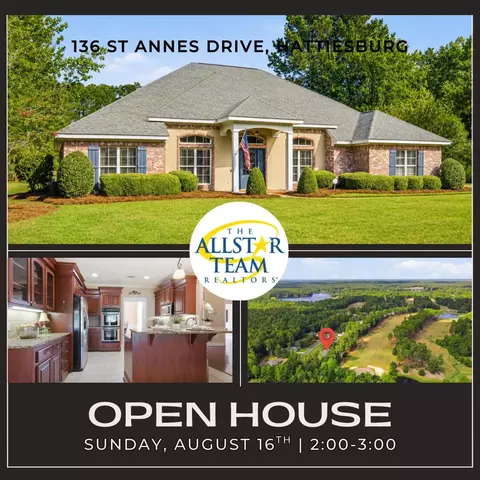 136 Saint Annes Dr, Hattiesburg, MS 39401