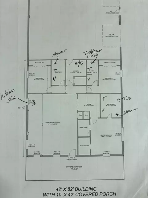 Floorplan - 284 W Wire Rd, Perkinston, MS 39573 photo 1 of 1