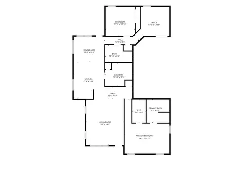 Floorplan - 1473 W 20th St, Laurel, MS 39440 photo 1 of 1