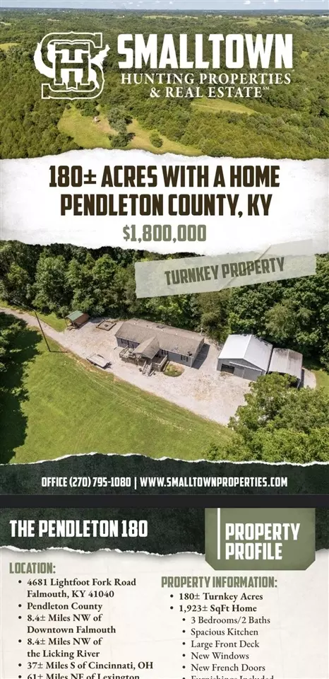 4681 Lightfoot Fork Rd, Falmouth, KY 41040