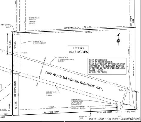 lot7 Pine Ridge Way, Coker, AL 35452