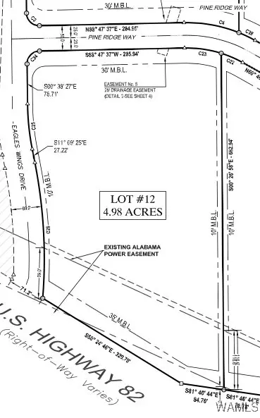 lot12 Pine Ridge Way, Coker, AL 35452