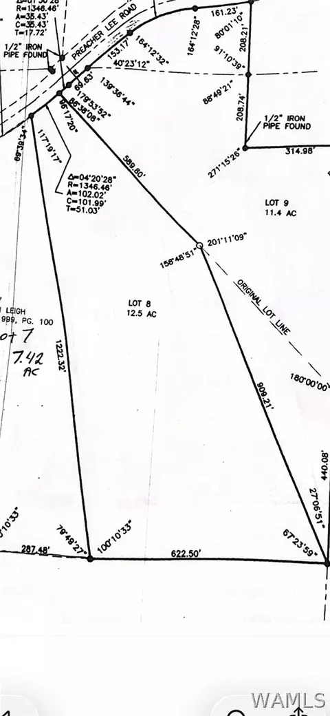 lot8 Preacher Lee Rd, Coker, AL 35452
