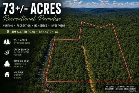 000 Jim Allred Rd, Bankston, AL 35542