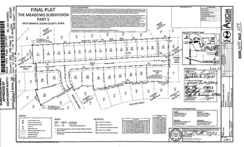 lot9 The Meadows Subdivision Part 5, Westbranch, IA 52358