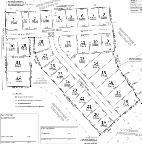 lot30 The Meadows Subdivision Part 4b, Westbranch, IA 52358