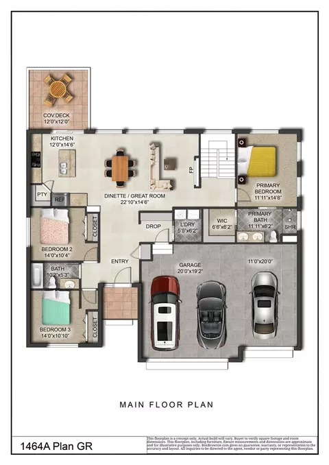 Floorplan - 3105 Sunflower St, Ely, IA 52227 photo 1 of 2