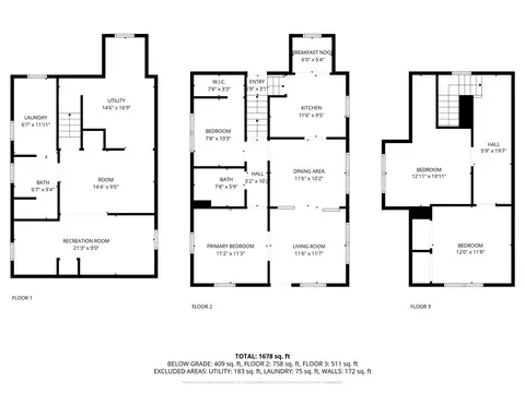Floorplan - 1857 E Ave NE, Cedar Rapids, IA 52402 photo 1 of 4