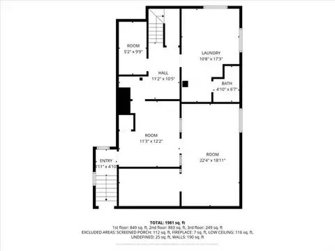 Floorplan - 111 NE 34th St, Cedar Rapids, IA 52402 photo 1 of 3