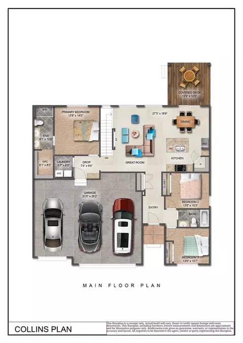 Floorplan - 1010 Linden Ln, Ely, IA 52227 photo 1 of 2