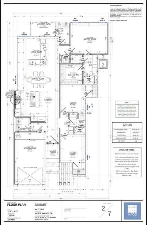 Floorplan - 5013 Servando Dr, Laredo, TX 78046 photo 3 of 5