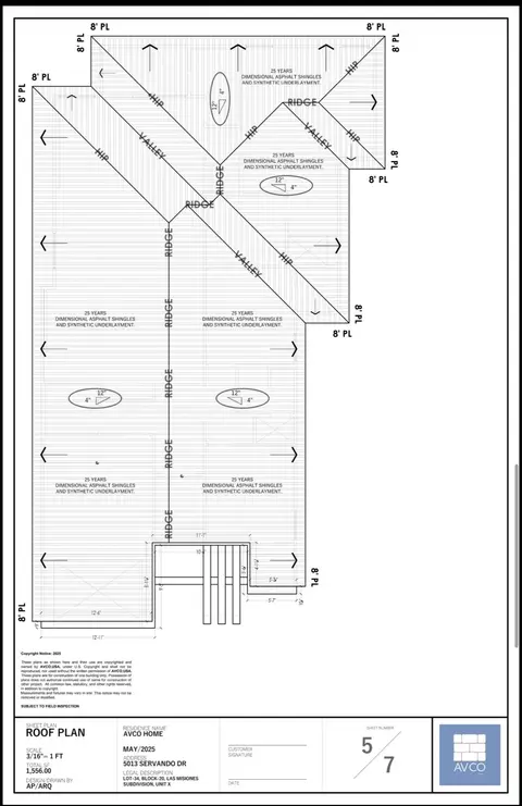 Floorplan - 5013 Servando Dr, Laredo, TX 78046 photo 4 of 5