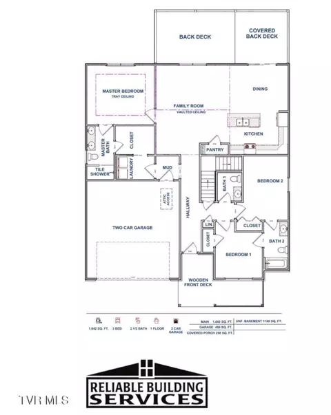 Floorplan - 234 E Ridges Dr #LOT 10, Chuckey, TN 37641 photo 1 of 2