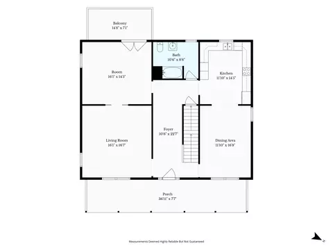 Floorplan - 924 Sheila Ct, Talbott, TN 37877 photo 2 of 4