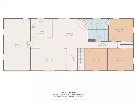 Floorplan - 5948 Doug Ln, Talbott, TN 37877 photo 2 of 3